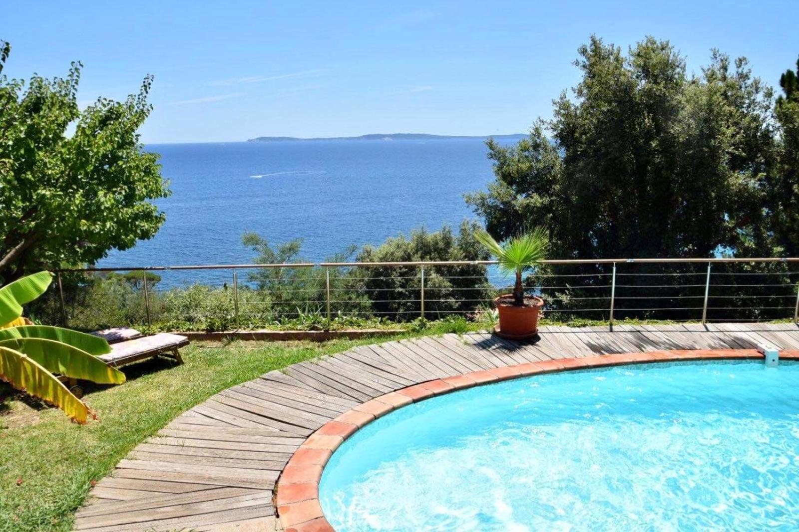 Villa les Alizés Le Le Rayol-Canadel-sur-Mer Kültér fotó
